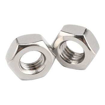 Stainless steel 304 hex nut screw 316 nut