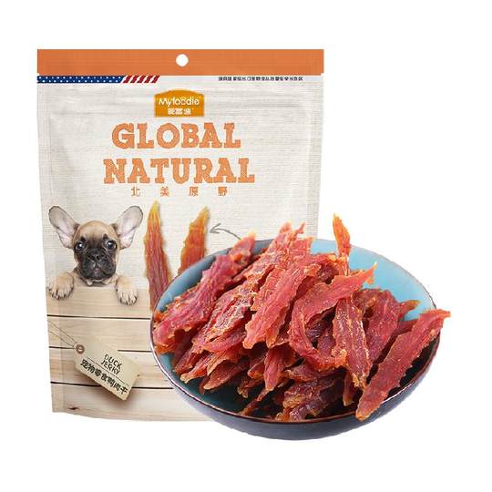 麦富迪狗狗零食鸭肉干泰迪比熊博美训犬大小型成幼宠物磨牙棒