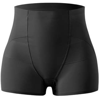 雨范2025中腰收腹提臀裤女翘臀强力收小肚子产后塑身束腰安全裤