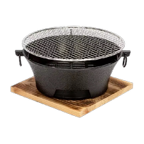 Cooking tea around the stove cast iron charcoal stove barbecue stove household indoor roasting stove set complete set of tea roasting charcoal stove