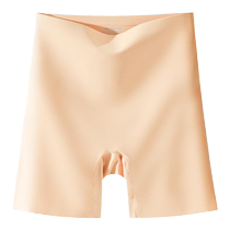 Anti-exposure large size high waist boxer tummy control seamless safety pants tummy control dancing leggings solid color three-pack