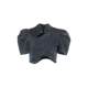 Y2K ແບບ retro denim wavy top