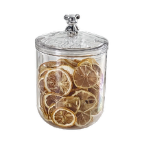 HOUYA plastic tank bottle storage tank kitchen containing sealed tank snacks dried fruit tea coffee bean sugar 1 fit