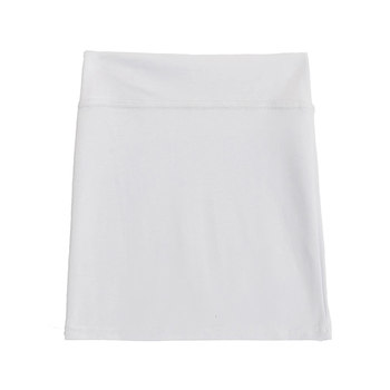 Plus size hip skirt for women summer new style high waist slimming tight elastic hot girl short skirt straight fat mm