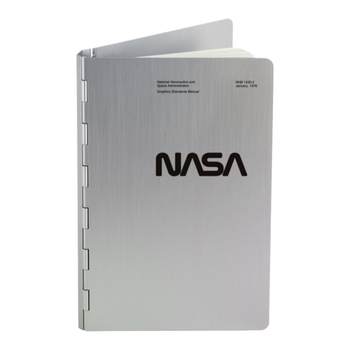Nasa work meeting metal loose leaf a6 notebook