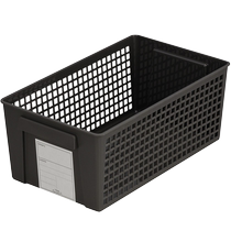 (Self-operated) Breathable storage basket imported from Japan Desktop sundry plastic storage basket Sundry organizing box storage basket