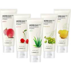 Face Shop Women's Aloe Vera Cherry Lemon Cleansing Facial Cleanser ແບຣນເກົາຫລີ ຂອງແທ້ Official Flagship Store