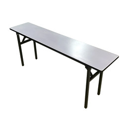 ຫ້ອງຝຶກອົບຮົມການປະຊຸມໂຮງແຮມ folding table bag soft with sponge soft tape edge-sealed long striped long strip IBM table