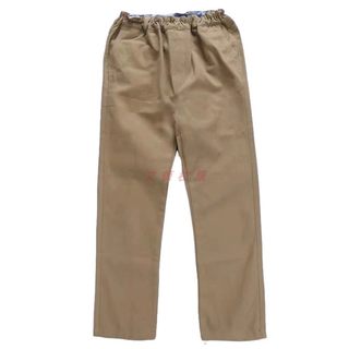 British style spring and autumn school uniform trousers Khaki casual pants Straight suit elastic pants Boys and girls school uniforms