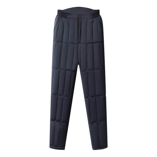 Down pants for middle-aged and elderly men plus thickened