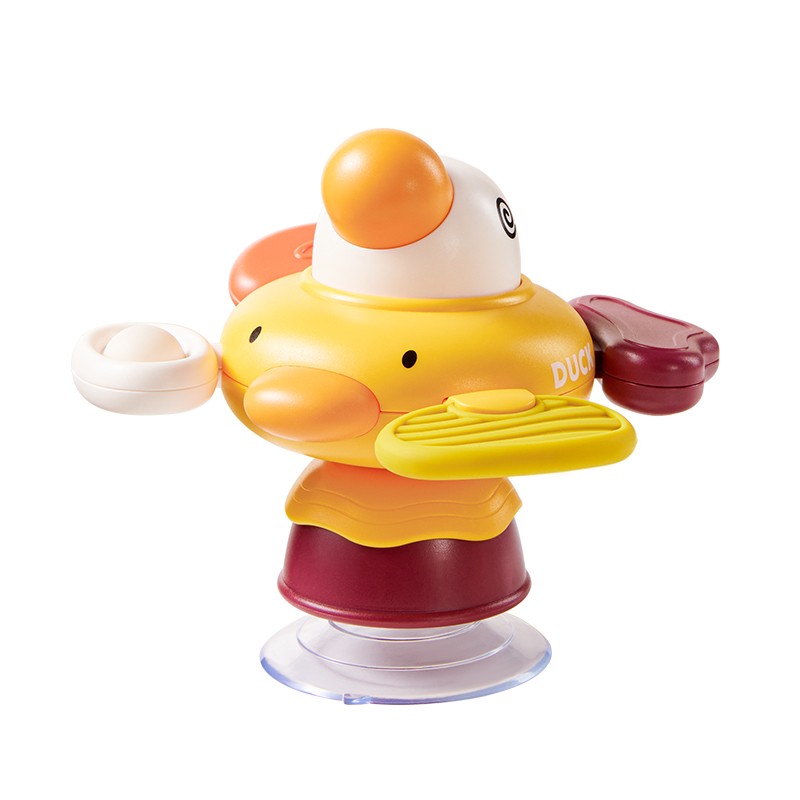 Kechao baby dining chair Zhuanzhuanle 6-month dining table suction cup toy 0-1 and a half years old baby early education rattle can chew