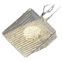 Pet cat litter shovel fast filtration fine-pore cat litter and cat poop cleaning tool electroplating process metal stainless steel cat poop shovel