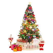 Christmas tree home encrypted diy luminous large ornaments 2023 new high-end ins Christmas decoration s763