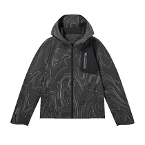 moodytiger childrens hooded jacket spring and autumn boys woven loose outdoor breathable windproof sportswear