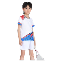 Tennis wear girls sportswear suit childrens badminton volleyball match training team uniform quick-drying clothes customized for boys
