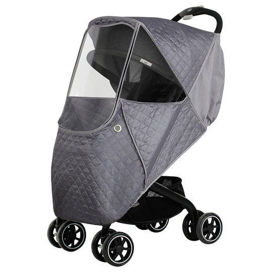 Baby stroller windproof cover cold windshield winter