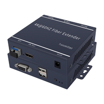 hdmi optical transceiver 4K high-definition fiber optic transceiver audio and video signal conversion fiber optic extender single fiber single mode 20 kilometers transmitter with USB mouse keyboard KVM signal digital receiver