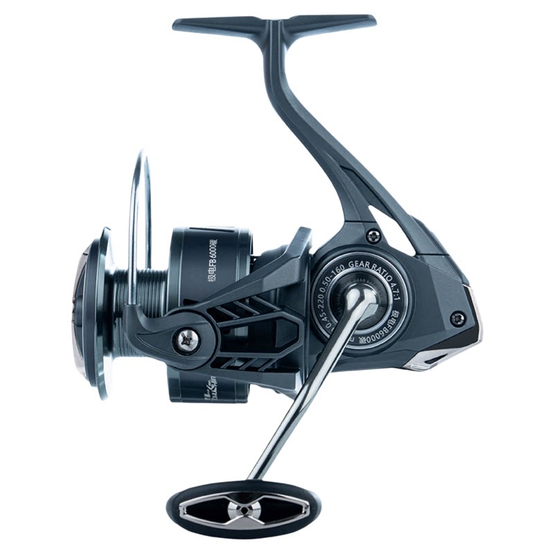 Tokushima double guide rod densely arranged carbon fiber fishing reel