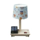 Colorful wooden desk lamp