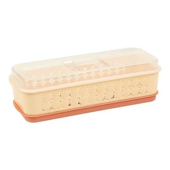 Chopsticks with lid drainage and tableware to prevent mold and store household