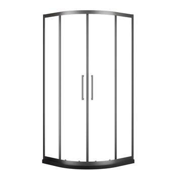 Support customized jomoo curved wet and dry separation shower room