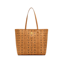 (Self-operated) MCM-Aren large classic printed womens portable shoulder shopping bag Visetos shopping bag