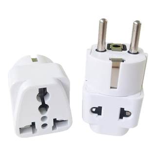 欧标德标电源转换插座旅行德国法国韩国俄罗斯荷兰比利时波兰瑞典