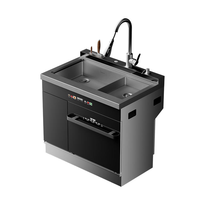 Royalstar 304 stainless steel integrated sink integrated stove