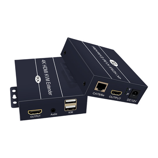 HDMI network cable extender with USB mouse and keyboard