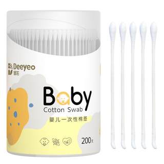 Deyou baby cotton swab for baby boogers