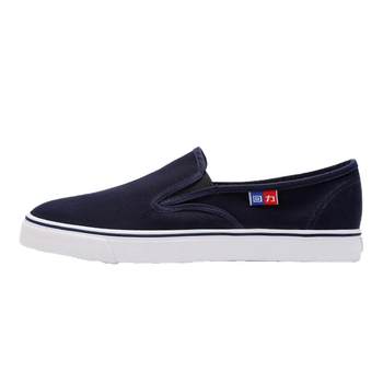 Pull back classic deck shoes slip-on slip-ons canvas single shoes sneakers casual shoes factory shoes wj-3