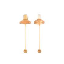 Suitable for pigeon milk bottle straw accessories duckbill pacifier handle gravity ball nano silver learning cup handle third generation