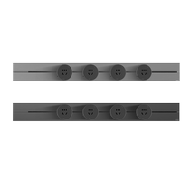 231 Bull removable socket household track socket kitchen dedicated surface-mounted master slim sliding track socket