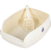 Cat Music Suitable Cat Litter Basin Oversized Large Size Semi-Closed Open Anti-Splash Cat Litter Basin Cat Toilet Sand Pan Bedpan