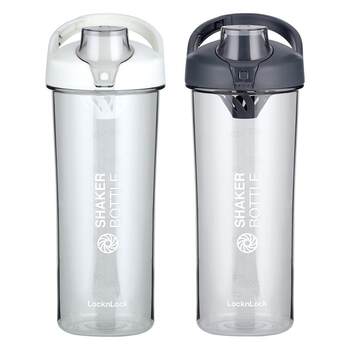 Locknlock Sports Water Bottle Plastic Portable Outdoor Cup Large Capacity Fitness Mixing Cup