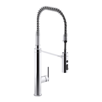 Kohler Poriashi professional kitchen faucet hot and cold dishwashing spring rotating faucet