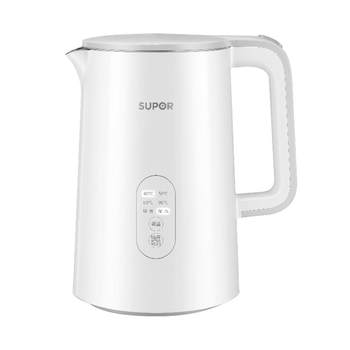 Supor stainless steel temperature-controlled insulation electric kettle