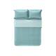 Bed sheets and quilt cover pure cotton and satin 4 piece set