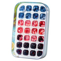 Ice Cube Mold with Contact-Grade Press-Type Ice Tray for Homemade Ice Cubes in the Refrigerator