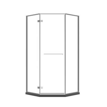 Jomoo diamond-shaped dry and wet separation integrated shower room