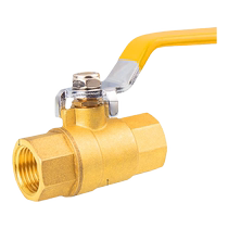 All-copper ball valve water valve switch 4 6 points dn15 20 high temperature resistance 1 inch 2 thickened inner and outer wire 25 tap water 50