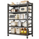 Jia Bangshang carbon steel gap installation-free kitchen storage rack