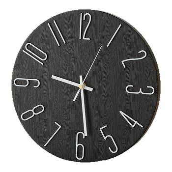 Light luxury high-end electronic desktop clock pendulum desktop clock display silent desk clock tv cabinet decoration ornaments