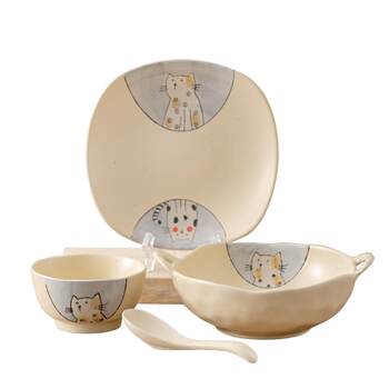 Xingtong ceramics cartoon popular ceramic bowls and plates