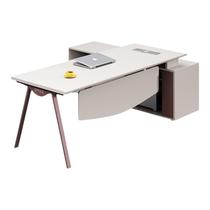 Boss desk simple modern president desk single office furniture executive desk manager desk chair supervisor desk