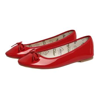 Marcha ballet round head light mouth japanese women's singles shoes