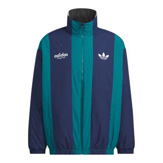 Adidas adidas clover men's cotton warm casual sports jacket fitness jacket ks5954