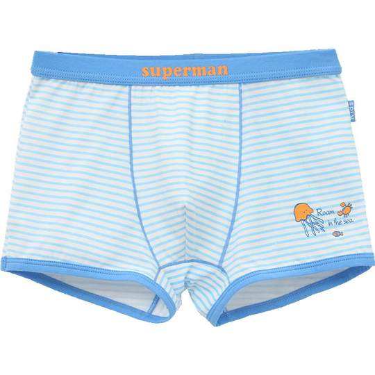 Red bean boy underwear pure cotton baby 15-year-old teenager