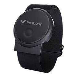Merrick Smart Heart Rate Armband Sports Monitoring Bracelet Detector for Running, Cycling, Fitness, Waterproof Bluetooth Heart Rate Monitor with High-Precision Optical Measurement, Lightweight and Comfortable to Wear