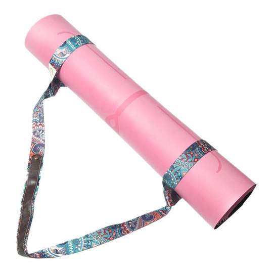 Grom 2-in-1 portable printed yoga mat strap